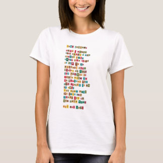 new baby ransom note for grandma T-Shirt