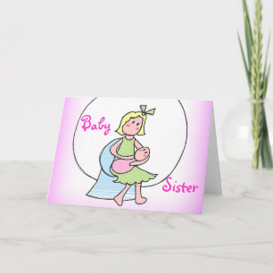 New Baby Sister Announcement