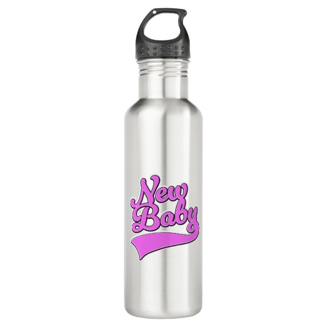 New Baby Stainless Steel Water Bottle (Front)