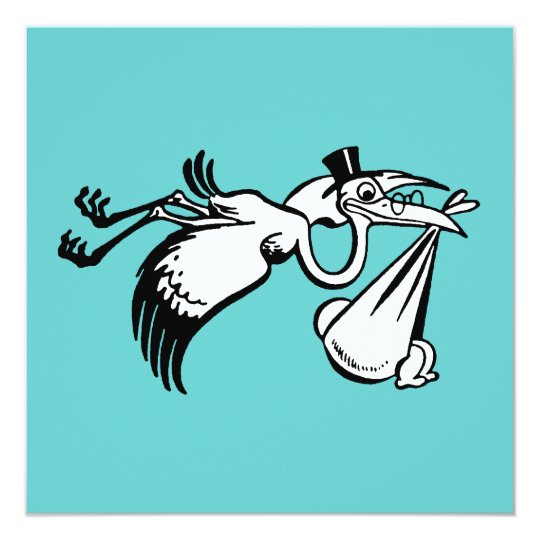New Baby Turquoise Card