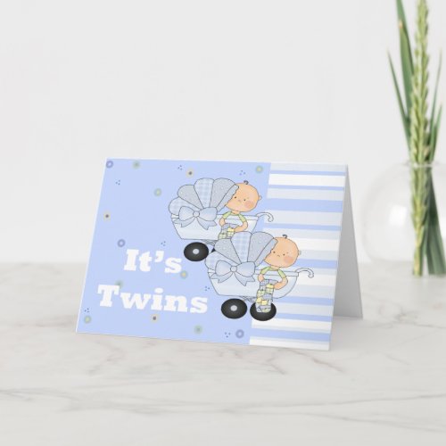 New Baby Twin Boys Announcement
