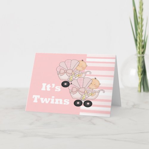 New Baby Twin Girls Announcement