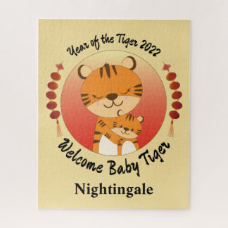 New Baby Year of the Tiger 2022 Jigsaw Puzzle