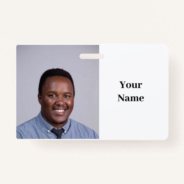 NEW! Badge - Horizontal - Custom (Back)