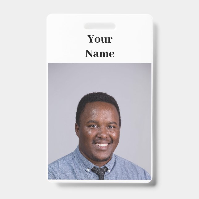 NEW! Badge - Vertical - Custom (Front)