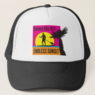 NEW BAR FUNDRAISER Endless Sunset Trucker Hat