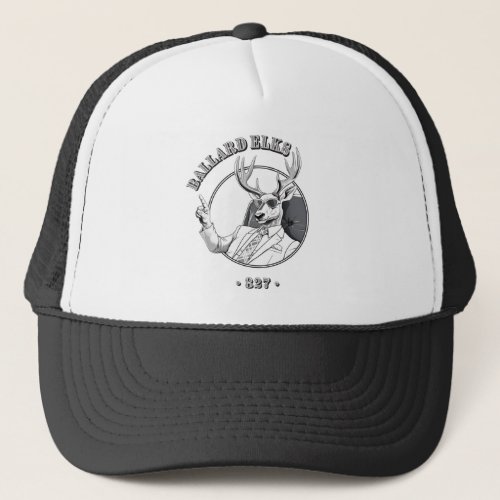 NEW BAR FUNDRAISER Mr Cool Elk Trucker Hat