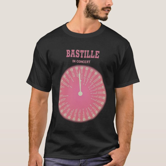 NEW BASTILLE TOUR 2019 T-Shirt (Front)