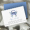 New Beach Home Moving Announcement Business Cards