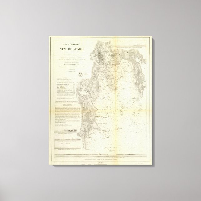 New Bedford 2 Canvas Print (Front)