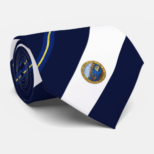 New Bedford (Massachusetts) city flag Neck Tie