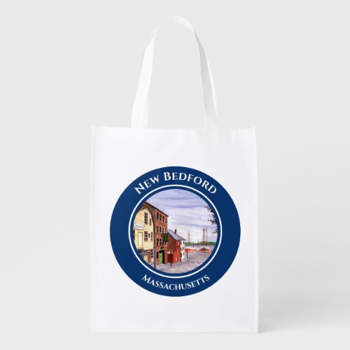 New Bedford Massachusetts New England Grocery Bag