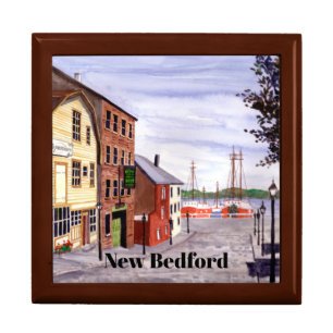 New Bedford Massachusetts New England Painting Gift Box