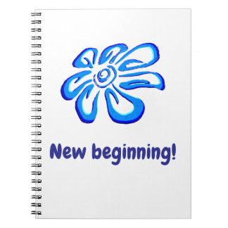 New beginning notebook