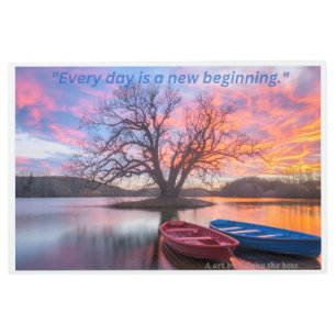 New Beginnings Await Metal Print