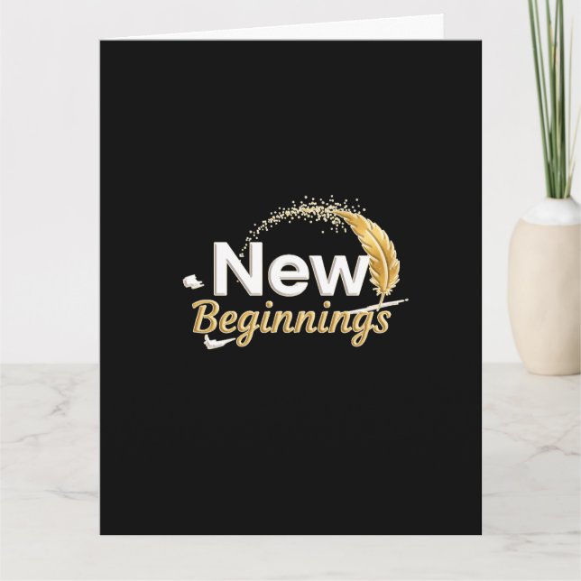 New Beginnings Card (Front)