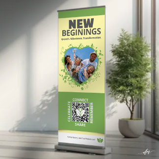 New Beginnings Family Celebration Photo Banner