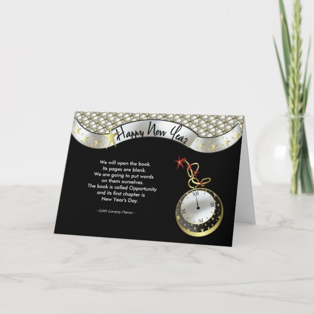 New Beginnings Holiday Card (Front)