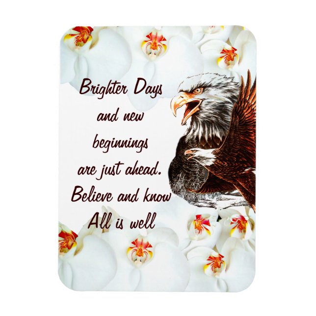 New beginnings_ magnet (Vertical)