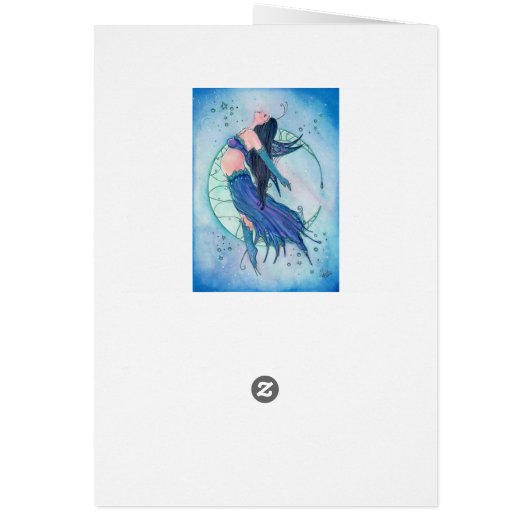 New Beginnings pregant fairy card By Renee L lavoi (Back)