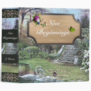 New Beginnings Scrapbooking 3 Ring Binder