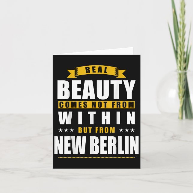 New Berlin - Funny D City Gift  Card (Front)