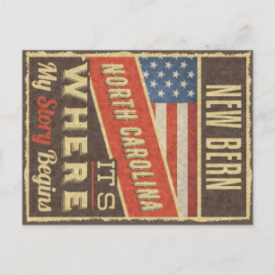 New Bern North Carolina Postcard