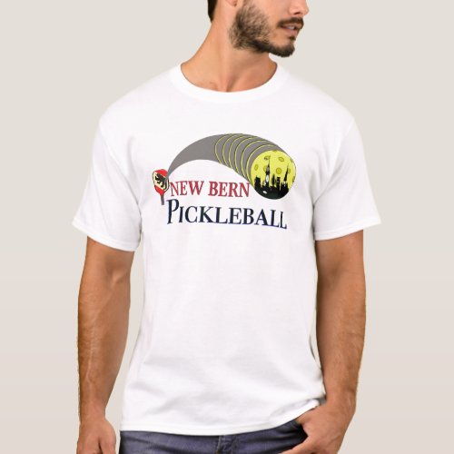 New Bern Pickleball performance t_shirt