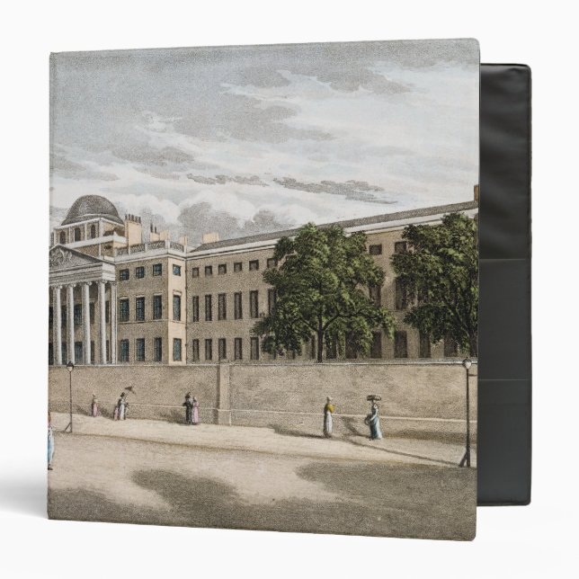 New Bethlem Hospital, St. George's Fields 3 Ring Binder (Front/Inside)