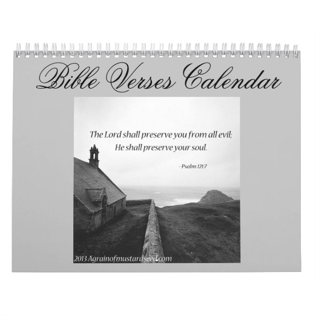New! Bible Verses Calendar (Cover)