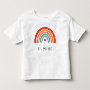 new big brother Rainbow matching outfit Toddler T-shirt