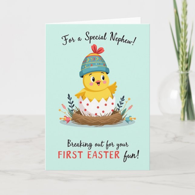 New Bird Joy Greeting Card (Front)