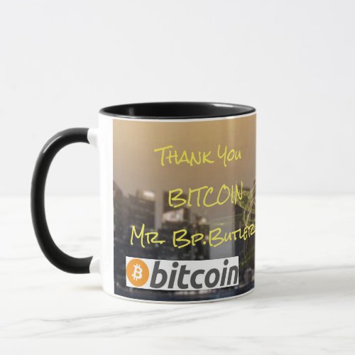 New Bitcoin LOGO Mug