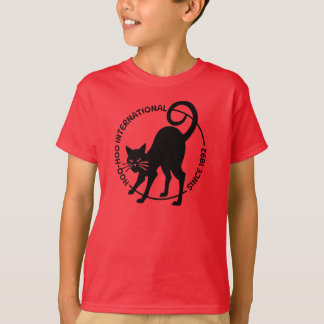 NEW Black Cat Design T-Shirt