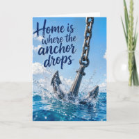 New Boat Congrats with Inspirational Home Quote