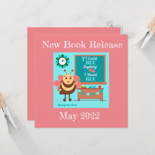 New Book Announcement Card