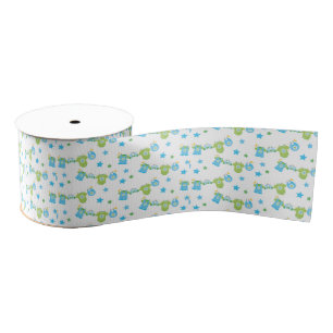 New born boy grosgrain ribbon