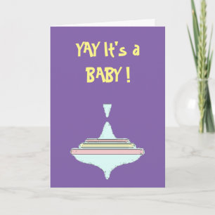 New Born Greeting card