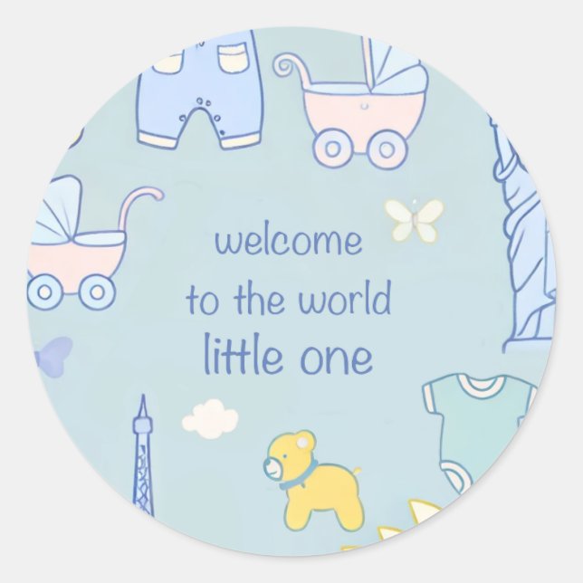 New born stickers (Front)