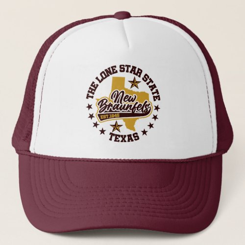 New BraunfelsTexas Trucker Hat