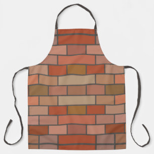 New Brick Wall Design Pattern Apron