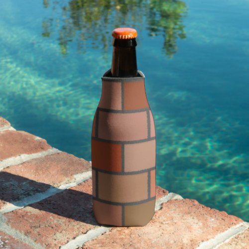 New Brick Wall Design Pattern Bottle Cooler