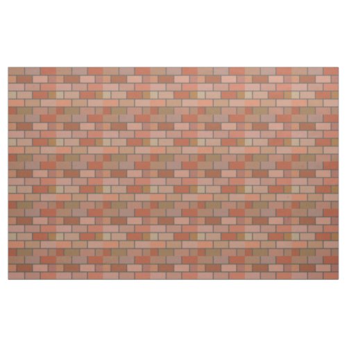 New Brick Wall Design Pattern  Fabric