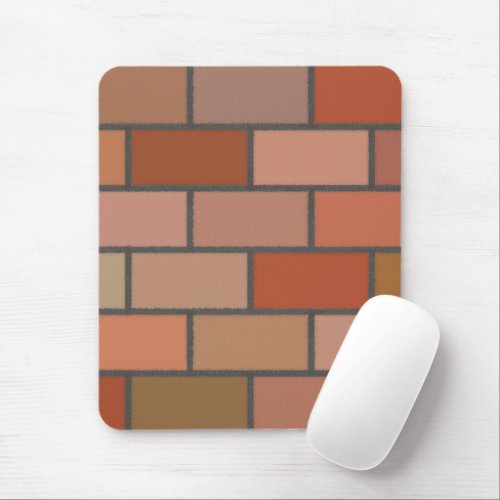 New Brick Wall Design Pattern  Mouse Pad