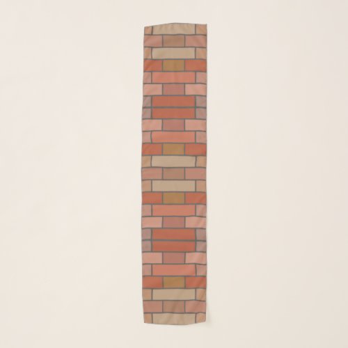 New Brick Wall Design Pattern  Scarf