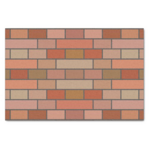 New Brick Wall Design Pattern  Tissue Paper