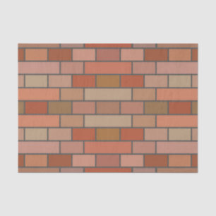 New Brick Wall Design Pattern Tissue Paper