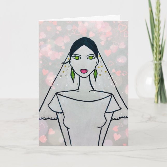 New bride card (Front)