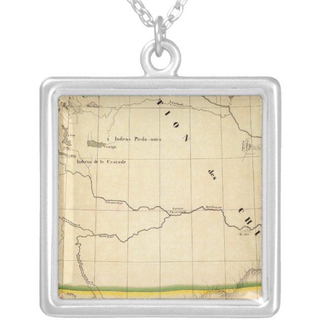 New Britain, America 32 Silver Plated Necklace (Front)