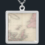 New Brunswick and Nova Scotia Silver Plated Necklace<br><div class="desc">New Brunswick and Nova Scotia. By Johnson,  A.J. (187). Published by ''New York: A.J. Johnson".</div>